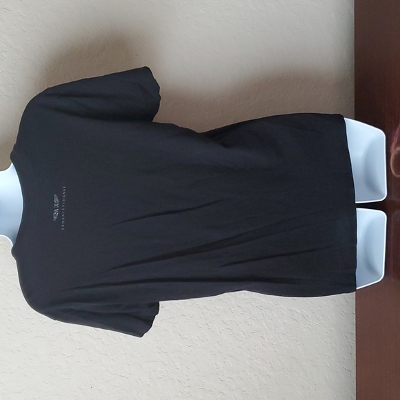 4/$20 Armani Exchange A | X black logo womans tshirt - Picture 3 of 9